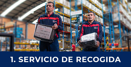 <b>1. Servicio de Recogida </b>